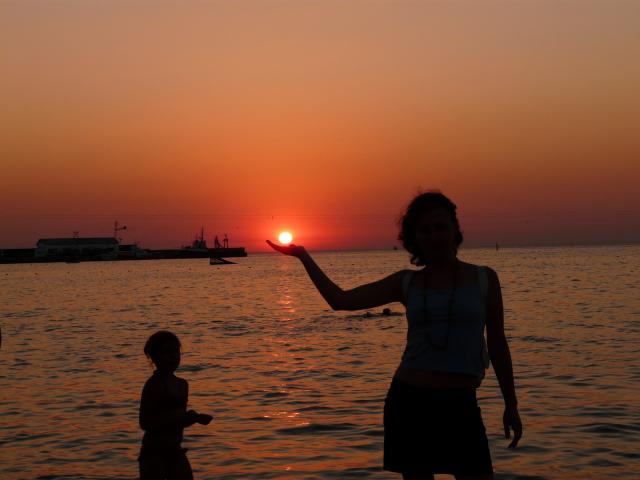 Солнце на ладони...