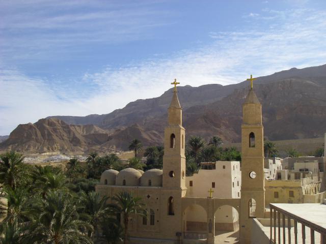 Первые христианские храмы Египта.