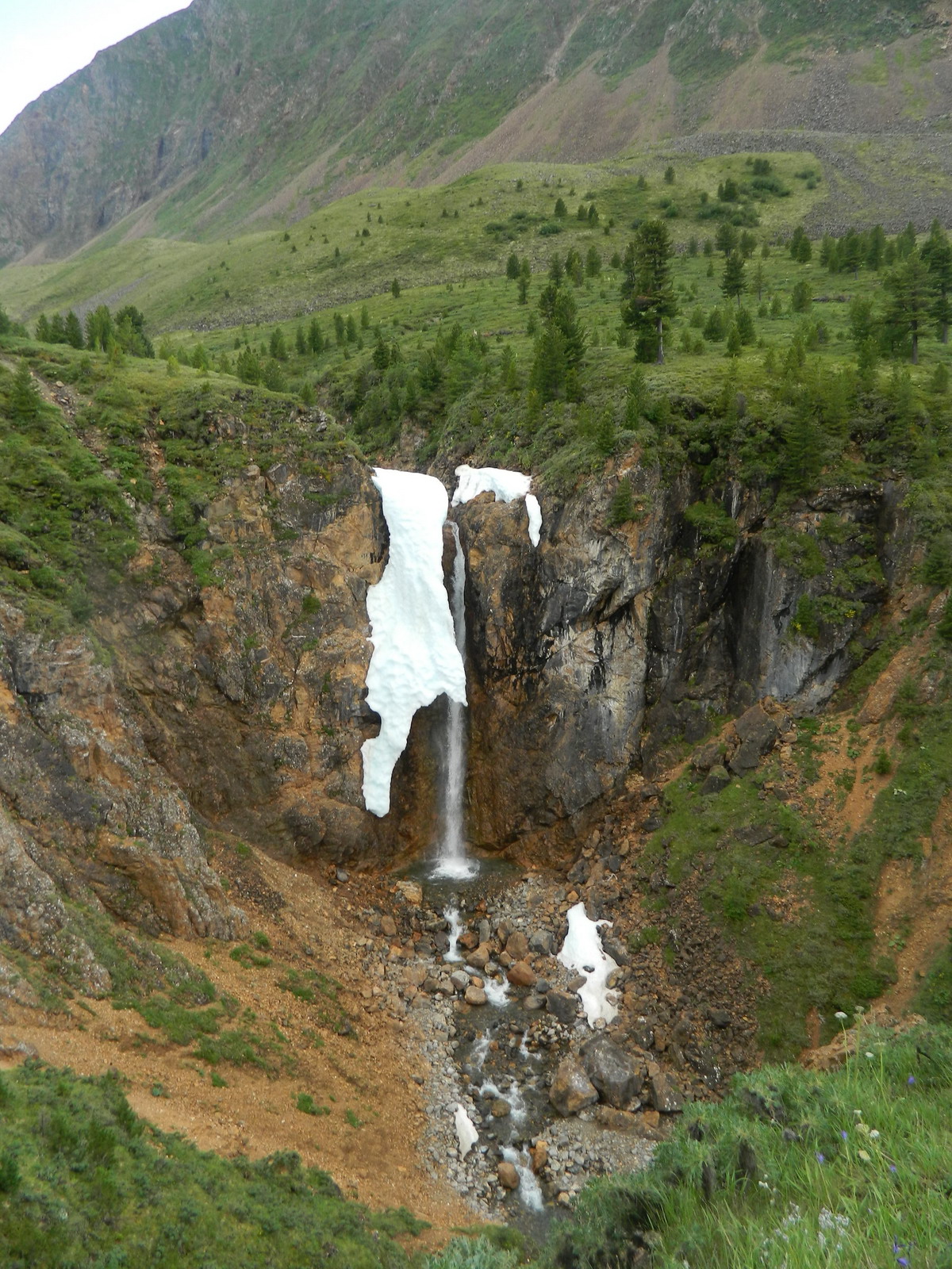 Водопад на притоке Шумака